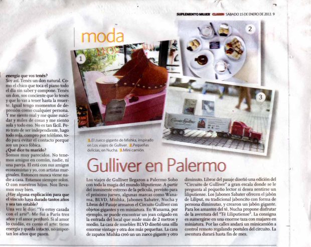 LosViajesdeGulliver_Clarín_SuplementoMujer_15_01_11